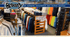 Desktop Screenshot of bethanysurfshop.net